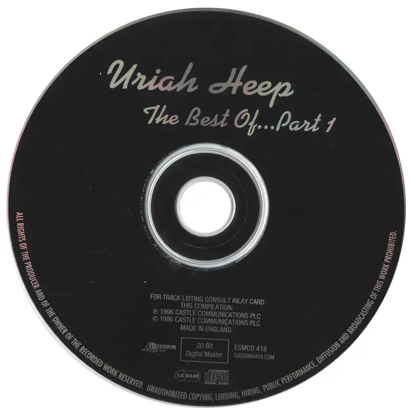 Uriah Heep: The Best Ofpart 1 (1996) & Part 2 (1997)   Avaxhome