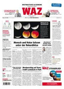 WAZ Westdeutsche Allgemeine Zeitung Buer - 27. Juli 2018