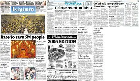 Philippine Daily Inquirer – January 07, 2005