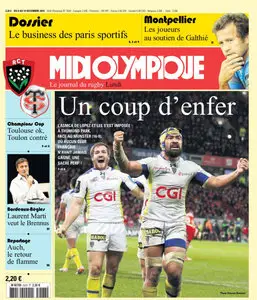 Le Midi Olympique du 8 au 14 decembre 2014