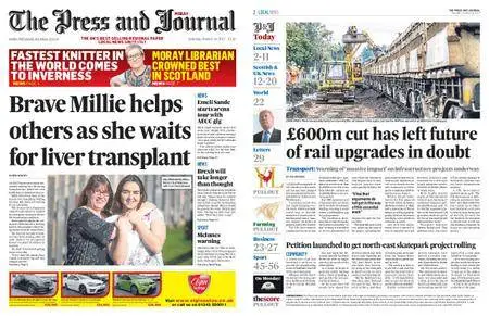 The Press and Journal Moray – October 14, 2017