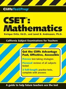 CliffsTestPrep CSET: Mathematics (Repost)