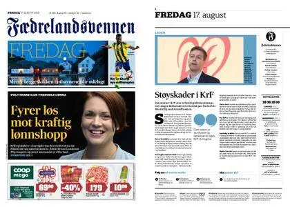 Fædrelandsvennen – 17. august 2018