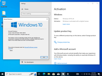 Windows 10 22H2 build 19045.3803 AIO 16in1 With Office 2021 Pro Plus Multilingual (x64) Preactivated December 2023