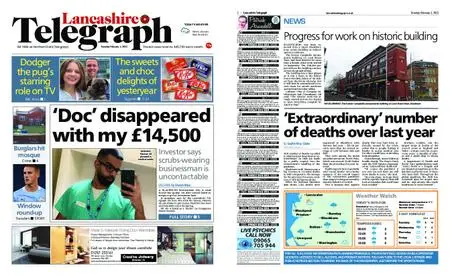 Lancashire Telegraph (Blackburn, Darwen, Hyndburn, Ribble Valley) – February 02, 2021