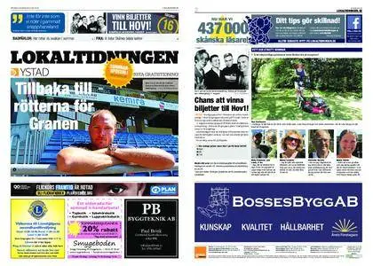 Lokaltidningen Ystad – 28 juli 2018