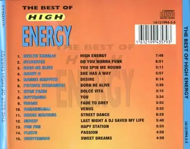 VA - The Best Of High Energy (1995)