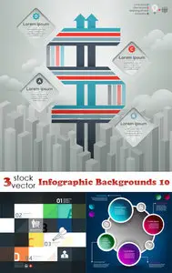 Vectors - Infographic Backgrounds 10