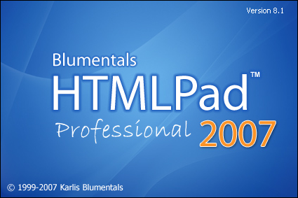 HTMLPad 2007 ver.8.1.0.78
