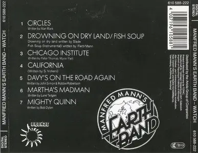 Manfred Mann's Earth Band - Watch (1978) [1985, Bronze 610 588-222]
