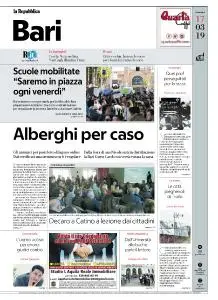 la Repubblica Bari - 17 Marzo 2019