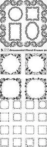 Vectors - Ornamental Floral Frames 50