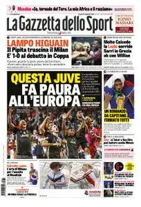 La Gazzetta dello Sport Roma – 21 settembre 2018