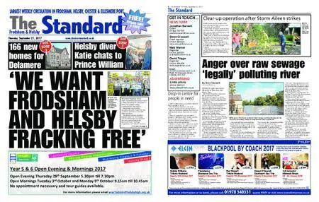 The Standard Frodsham & Helsby – September 21, 2017