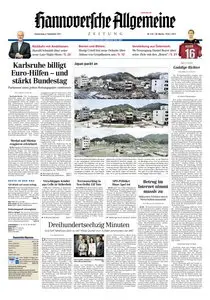 Hannoversche Allgemeine Zeitung - 08.09.2011