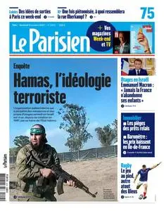 Le Parisien du Vendredi 13 Octobre 2023