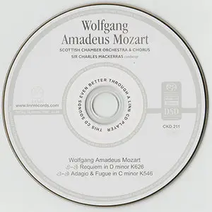Wolfgang Amadeus Mozart - Requiem (ed. R. Levin) / Adagio & Fugue (2003) {Hybrid-SACD // EAC Rip} 