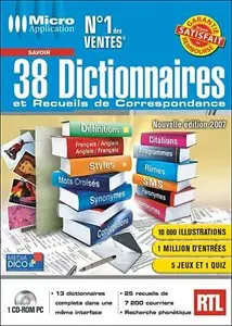 38 Dictionnaires et Recueils de Correspondance