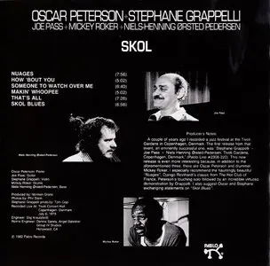 Oscar Peterson + Stephane Grappelli - Skol (1979) {OJC Remasters Complete Series rel 2013, item 31of33}