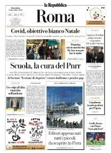 la Repubblica Roma - 5 Dicembre 2021