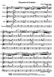 BachJS - Concerto in G minor