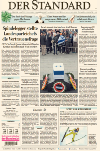 Der Standard, 13. Januar 2014