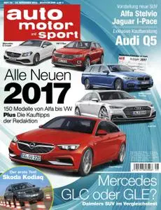 Auto Motor und Sport – 24. November 2016