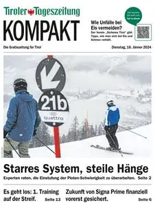 Tiroler Tageszeitung - 16 Januar 2024