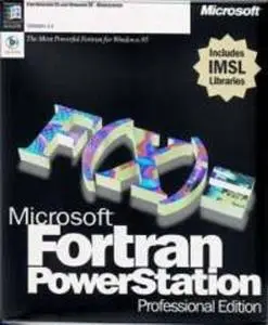 Microsoft Visual Fortran Power Station V4 Professional