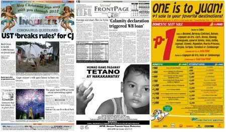 Philippine Daily Inquirer – January 01, 2012