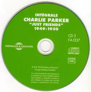 Charlie Parker - Integrale Charlie Parker, Vol. 7, "Just Friends", 1949-1950 (2014) {3CD Set Frémeaux & Associés FA1337}