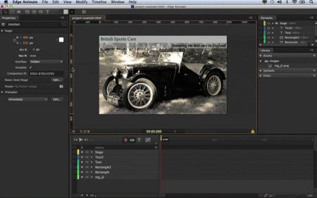 Train Simple - Edge Animate CC Fundamentals