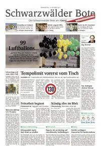 Schwarzwälder Bote Blumberg - 19. Oktober 2017