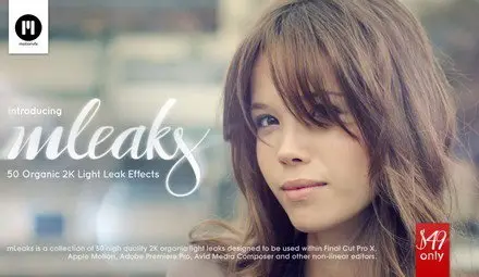 mLeaks - 50 Organic 2K Light Leak Effects