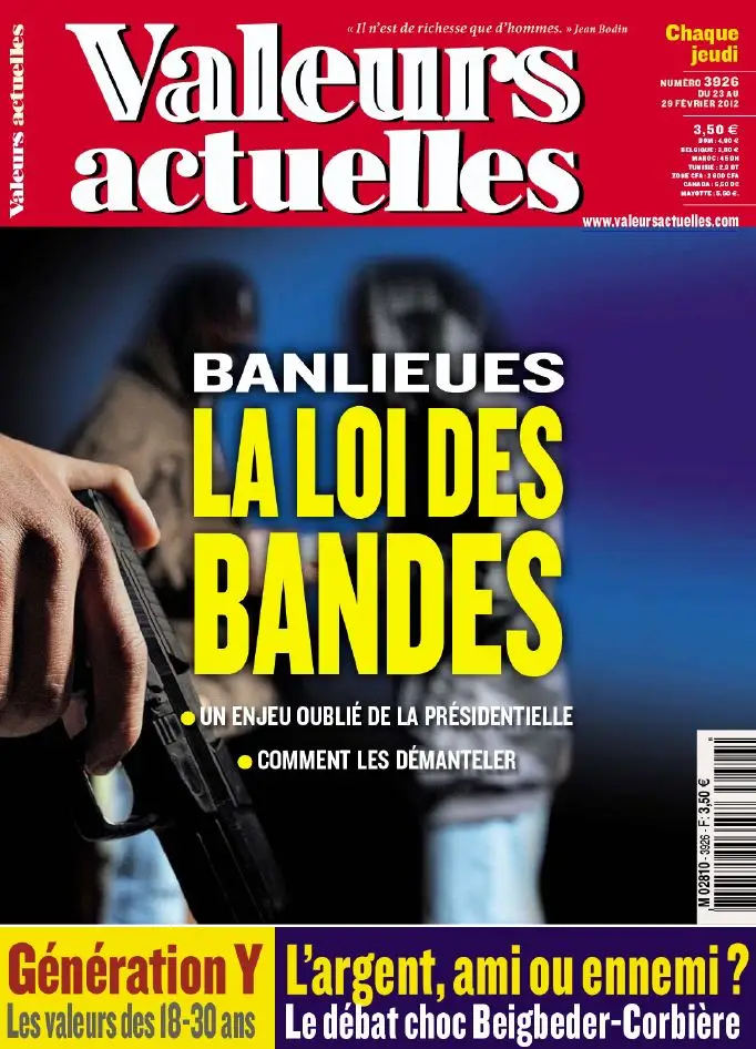 Valeurs Actuelles 3926 - 23 au 29 Février 2012