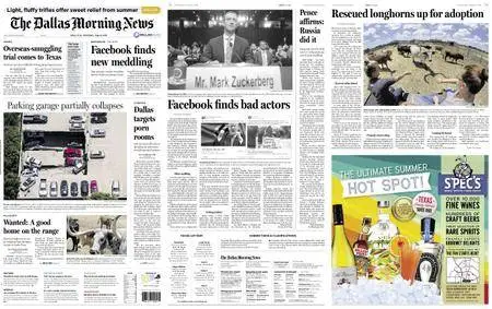 The Dallas Morning News – August 01, 2018