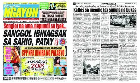 Pilipino Star Ngayon – Disyembre 31, 2017