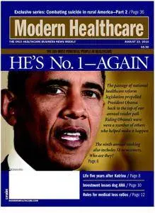 Modern Healthcare – August 23, 2010