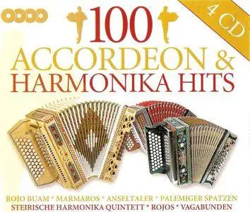V.A. - 100 Accordeon & Harmonika Hits (4CD Box Set, 2007)