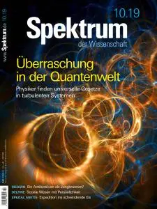 Spektrum der Wissenschaft - Oktober 2019