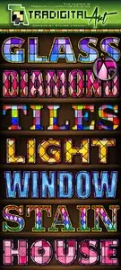 GraphicRiver Stained Glass PS Styles