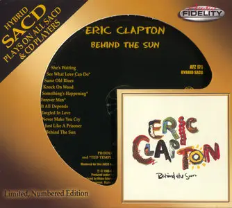 Eric Clapton - Behind The Sun (1985) [Audio Fidelity 2014] PS3 ISO + DSD64 + Hi-Res FLAC