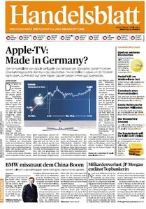 Das Handelsblatt vom 15. Mai 2012