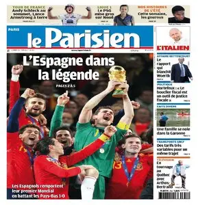 Le Parisien - 12 July 2010