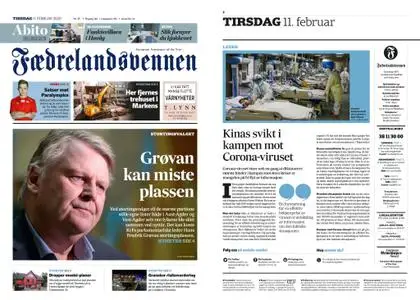 Fædrelandsvennen – 11. februar 2020