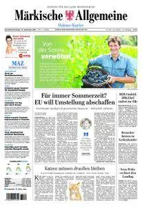 Märkische Allgemeine Dahme-Kurier - 01. September 2018