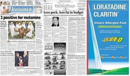 Philippine Daily Inquirer – October 04, 2008