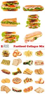 Photos - Fastfood Collages Mix