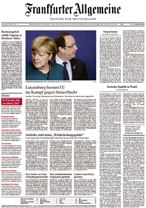 Frankfurter Allgemeine Zeitung vom Donnerstag, 23. Mai 2013