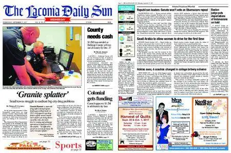 The Laconia Daily Sun – September 27, 2017